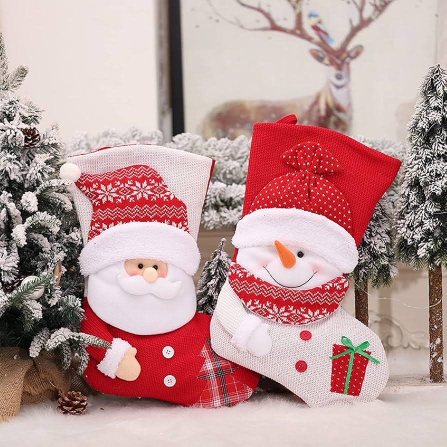 Amazon | Lakymisy クリスマスソックス 超大きい 超可愛い